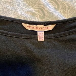 Victoria’s Secret black side ruched dress.